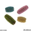 Wooden Bead with Rocaille 25-45mm and 4mm Hole