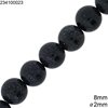 Blue Chrysolite Round Beads 8mm with Hole 2mm