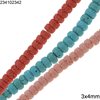 Χάνδρες Λάβα Ροδέλα 3x4mm