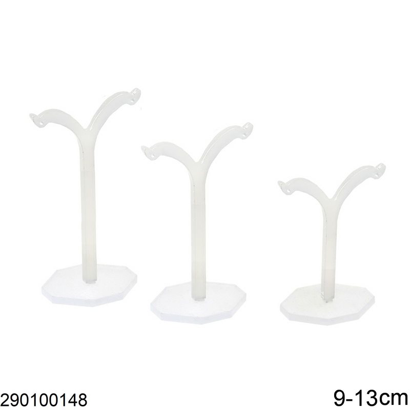 Acrylic Stand for Earrings 3 Sizes 9-13mm
