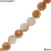 Glass Round Faceted Beads 6mm