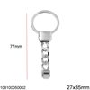 Silver 925 Keychain 35mm