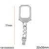 Silver 925 Keychain 35mm
