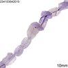 Semi Precious Stones Irregular Beads 10-12mm