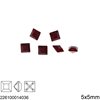 Square Rhinestone 5x5mm, Preciosa