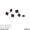 Square Rhinestone 5x5mm, Preciosa