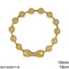 Stainless Steel Chain with Balls 10mm