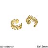Stainless Steel Ear Cuffs 6-17.5mm