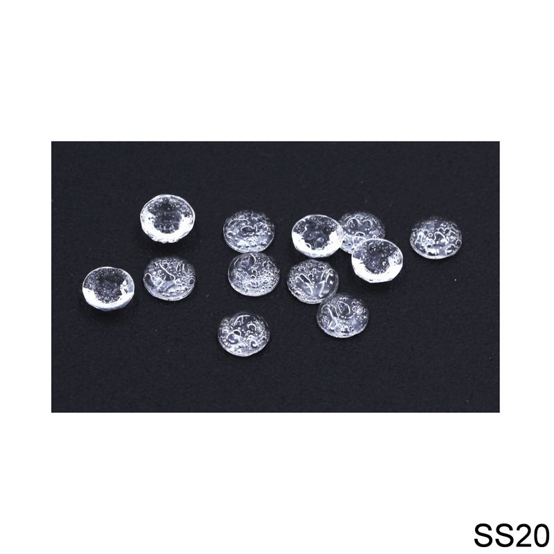 SS20 MC Rose Flat Backs Hot Fix, Preciosa