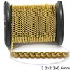 Αλυσίδα Σιδερένια Γκουρμέτ 3.2x2.5x0.5mm