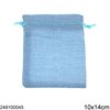 Πουγγί Λινάτσα 10x14cm