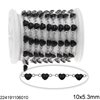 Stainless Steel Heart Spacer Chain with Enamel 10x5.3mm