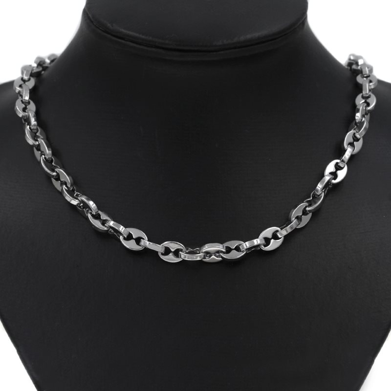 Stainless Steel Anchor Chain "Cross Style" 9.8x7.7x2.3mm