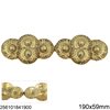 Casting Decorative Buckle 190x59mm