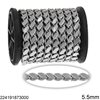 Stainless Steel "Russian" Style Chain 5.5mm