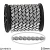 Stainless Steel "Russian" Style Chain 5.5mm