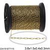 Stainless Steel Oval Link Chain Flat Wire