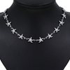 Stainless Steel Link Chain Starfish Two Sided Hollow 10mm