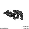Stainless Steel Flat Rondelle Bead 3-5mm