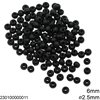 Wooden Round Bead 6mm with Hole 2.5mm