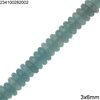 Semi Precious Rondelle Bead Stones 3x6mm
