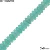 Semi Precious Rondelle Bead Stones 3x6mm
