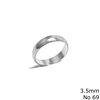Silver  925 Ring 4mm