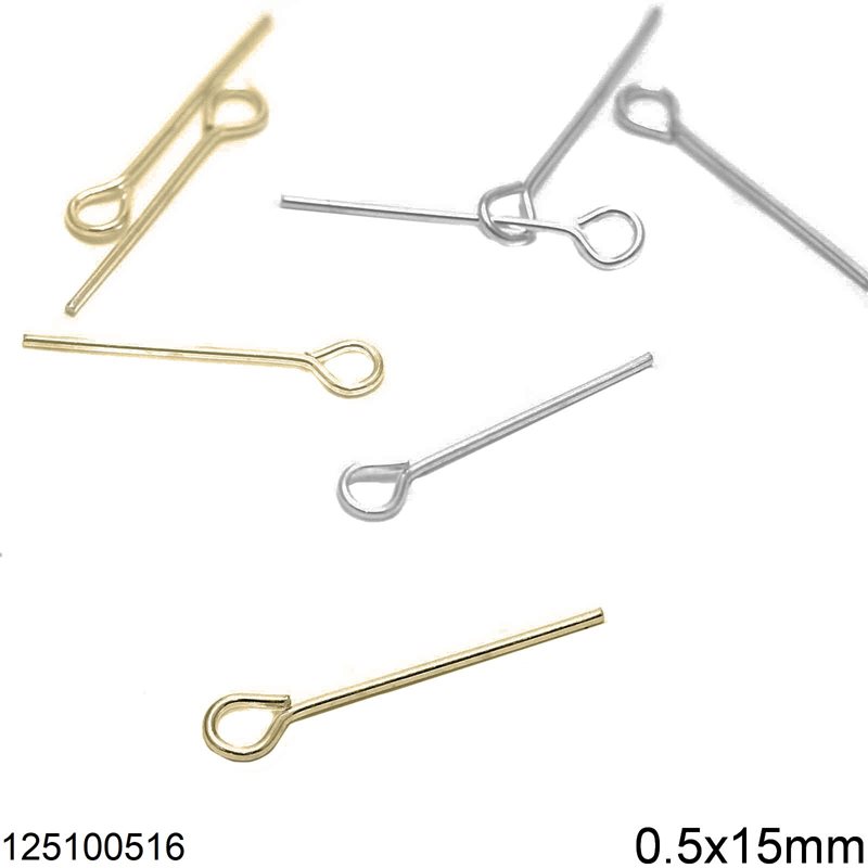 Γράνα Ασημένια 925 0.5x15mm