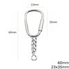 Silver 925 Finished Keychain 6.6gr 60mm