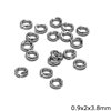 Silver 925 Jump Ring 0.6-0.9mm Rhodium Plated 