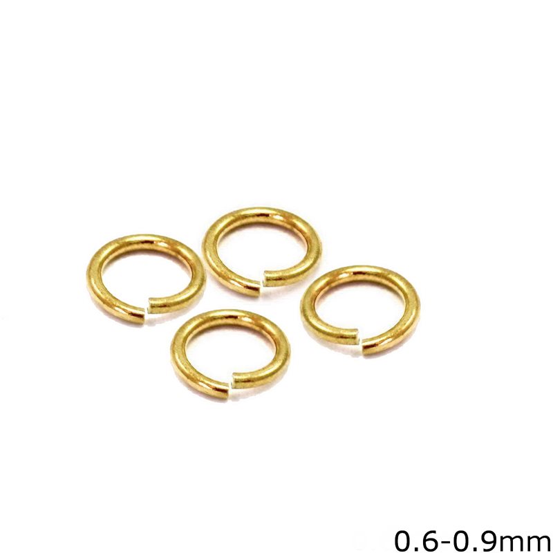 Silver 925 Jumprings 0.6x0.9mm