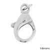 Siver 925 Lobster Claw Clasp 18mm