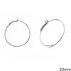 Silver 925 Beading Loop 23mm