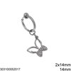 Stainless Steel Belly Button Rings in Various Designs