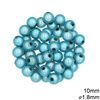 Plastic Illusion Miracle Round Beads 10mm with 1.8mm hole