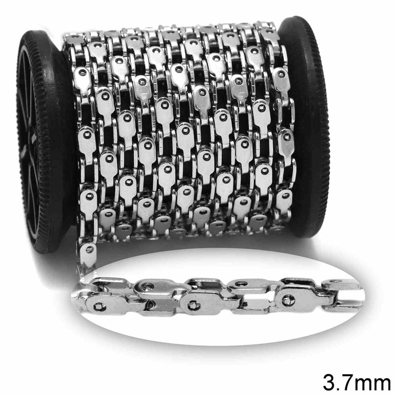 Stainless Steel Bike Link Chain 3.7mm
