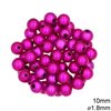 Plastic Illusion Miracle Round Beads 10mm with 1.8mm hole