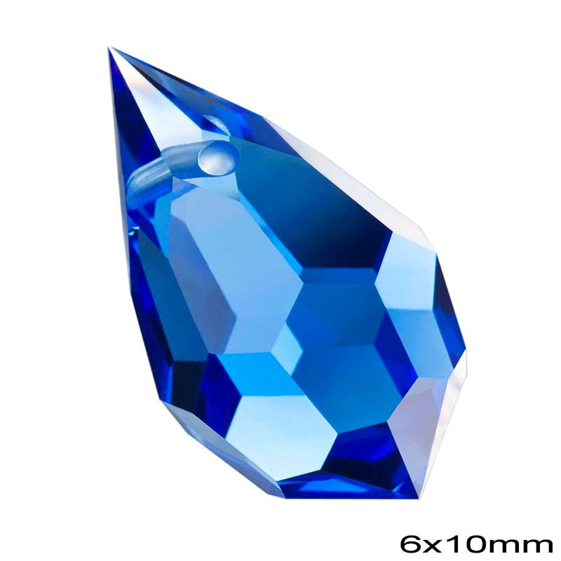 Machine Cut Crystal Drop 6x10mm 45151681