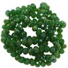 Faceted Rondelle Crystal Beads 4x6mm