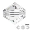 Xilion 5328  Bead 8mm Crystal