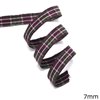 Fabric Plaid Ribbon 7mm (1/4")