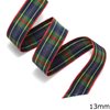 Fabric Plaid Ribbon 13mm (1/2")