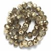 Faceted Rondelle Crystal Beads 4x6mm