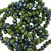 Faceted Rondelle Crystal Beads 4x6mm