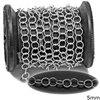 Silver 925 Round Link Chain 5mm 12gr/m