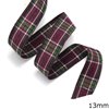 Fabric Plaid Ribbon 13mm (1/2")