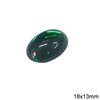 Glass Oval Cabochon Stone 18x13mm