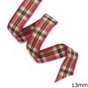 Fabric Plaid Ribbon 13mm (1/2")