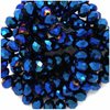 Faceted Rondelle Crystal Beads 4x6mm