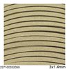 Suede Flat Cord 3x1.4mm